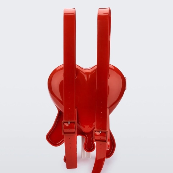 Mini Melissa Bag Jelly Pop Melting Heart Red - Picture 7 of 11